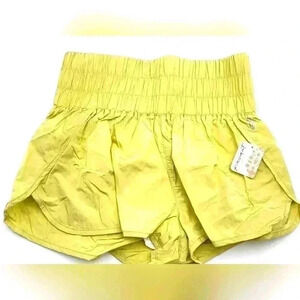 Free People Movement Women's Size M The Way Home Shorts Pomelo Khaki